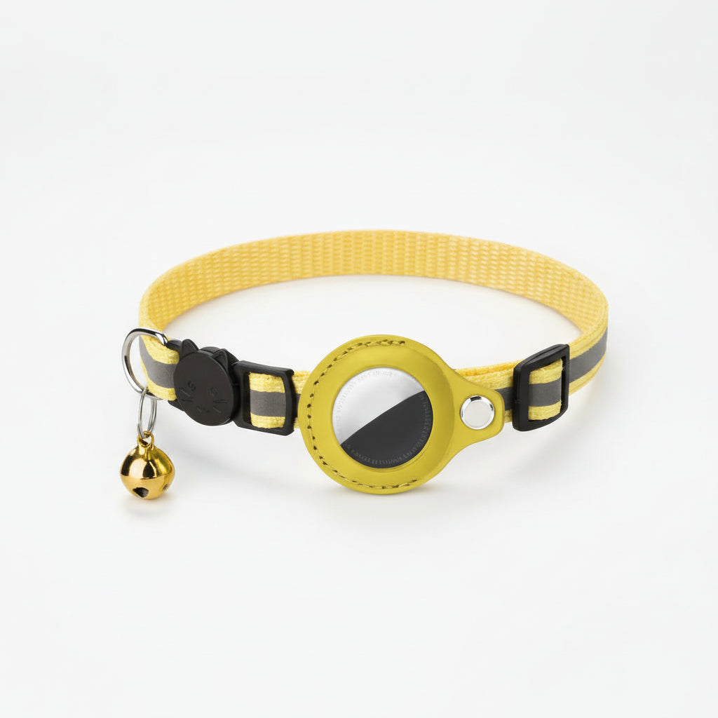 PAWRAX™ SafeTrack – Reflective AirTag Collar for Dogs & Cats